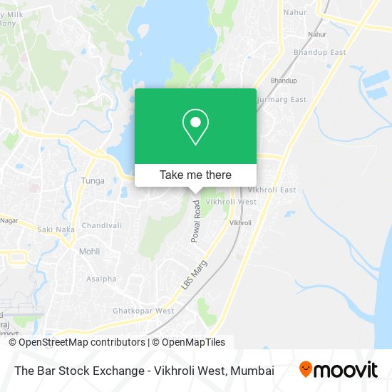 The Bar Stock Exchange - Vikhroli West map