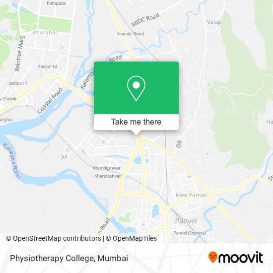 Physiotherapy College map