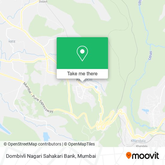 Dombivli Nagari Sahakari Bank map