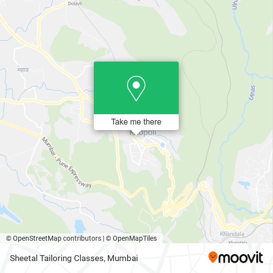 Sheetal Tailoring Classes map