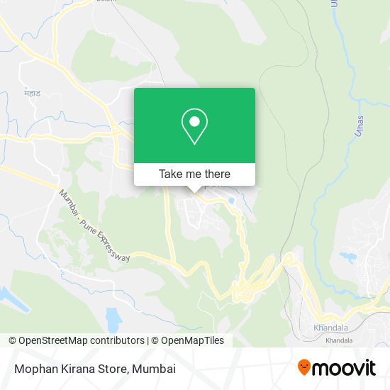 Mophan Kirana Store map