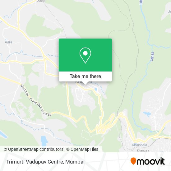 Trimurti Vadapav Centre map
