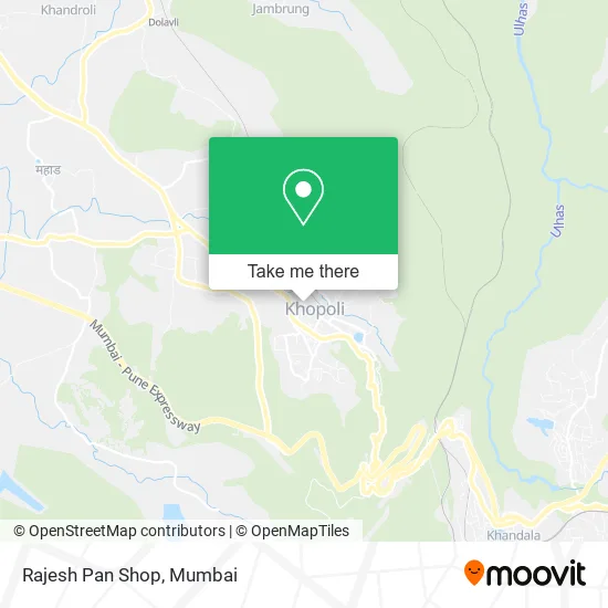Rajesh Pan Shop map