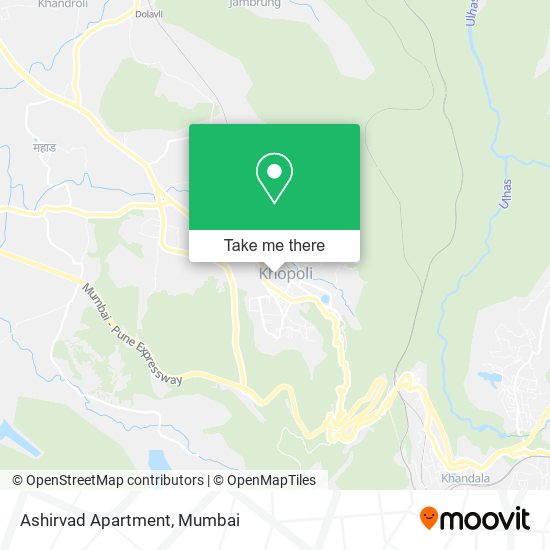 Ashirvad Apartment map