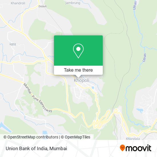 Union Bank of India map