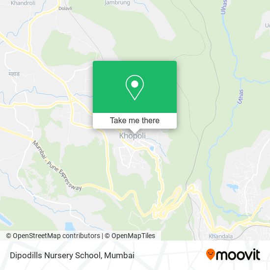 Dipodills Nursery School map