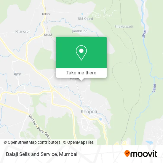 Balaji Sells and Service map