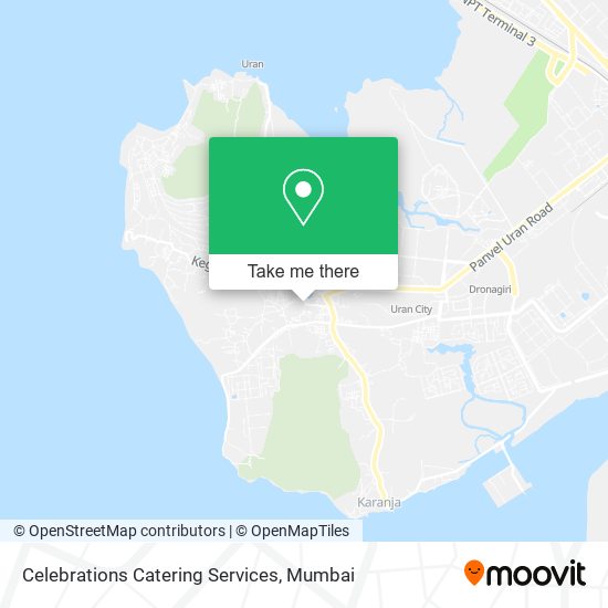 Celebrations Catering Services map