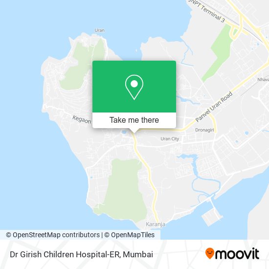 Dr Girish Children Hospital-ER map