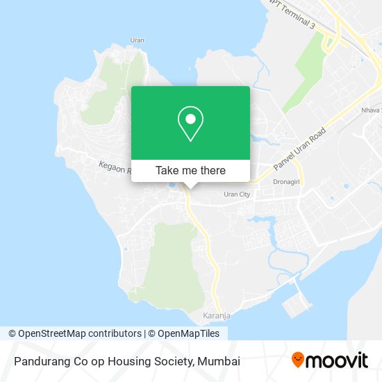 Pandurang Co op Housing Society map