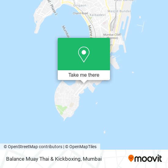 Balance Muay Thai & Kickboxing map