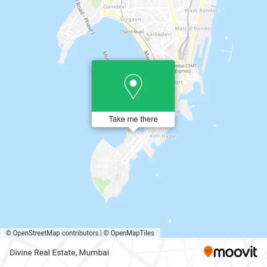 Divine Real Estate map