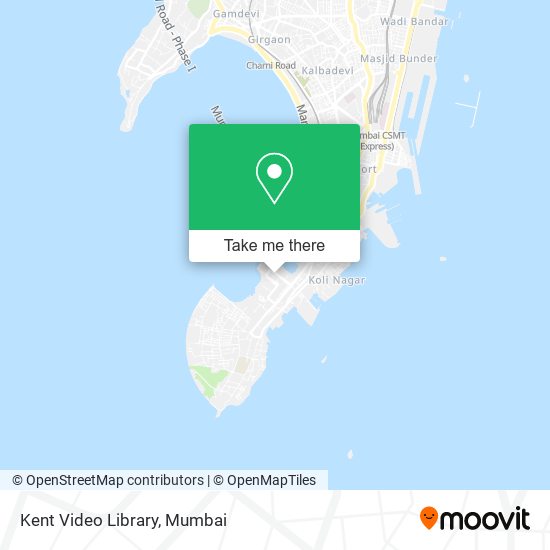 Kent Video Library map
