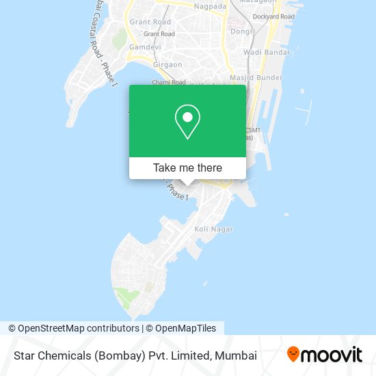 Star Chemicals (Bombay) Pvt. Limited map