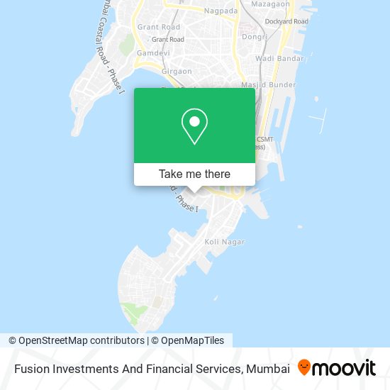 Fusion Investments And Financial Services map