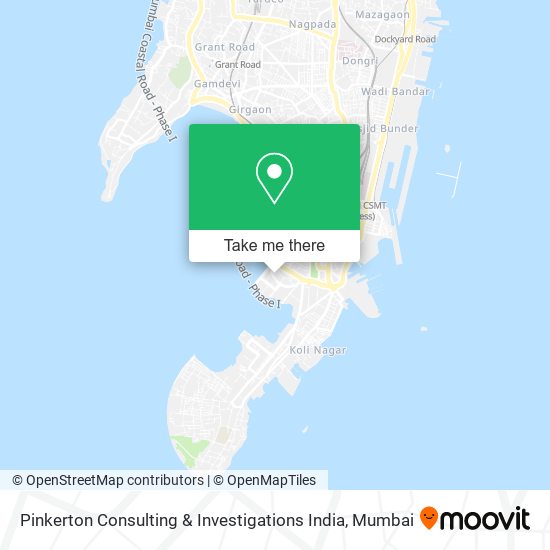 Pinkerton Consulting & Investigations India map