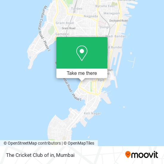 The Cricket Club of in map