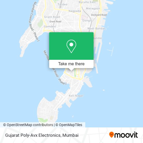 Gujarat Poly-Avx Electronics map