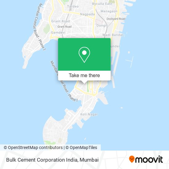 Bulk Cement Corporation India map