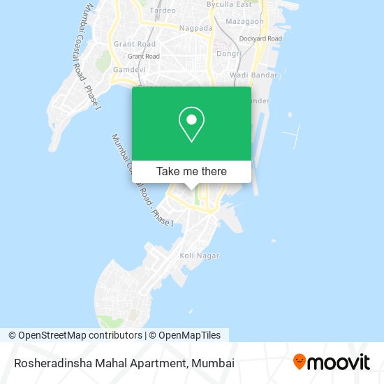 Rosheradinsha Mahal Apartment map