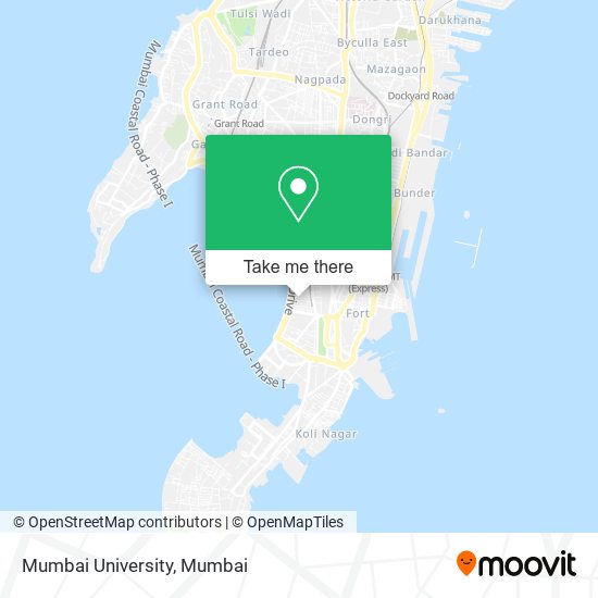 Mumbai University map