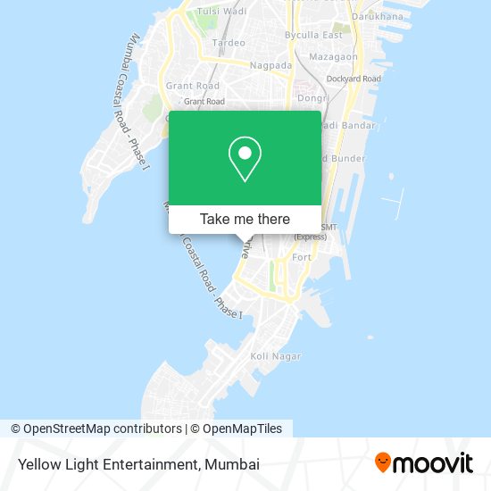 Yellow Light Entertainment map