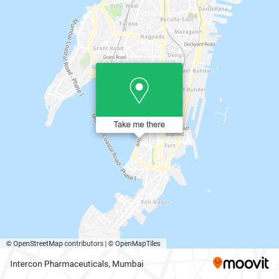 Intercon Pharmaceuticals map