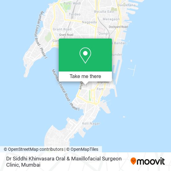 Dr Siddhi Khinvasara Oral & Maxillofacial Surgeon Clinic map