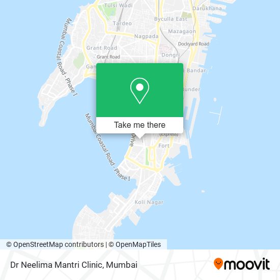 Dr Neelima Mantri Clinic map