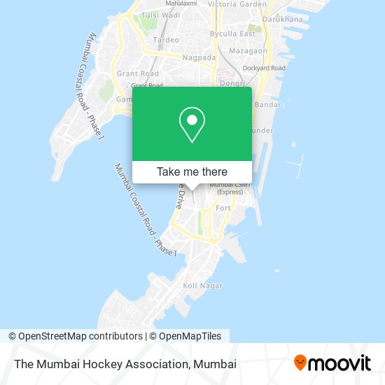 The Mumbai Hockey Association map