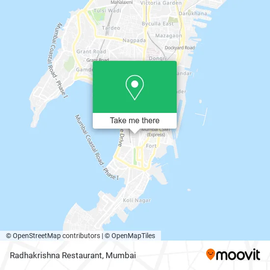 Radhakrishna Restaurant map