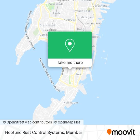 Neptune Rust Control Systems map