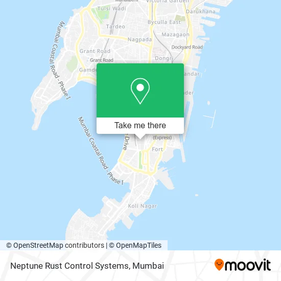 Neptune Rust Control Systems map