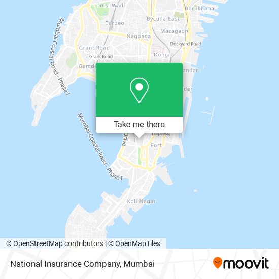 National Insurance Company map