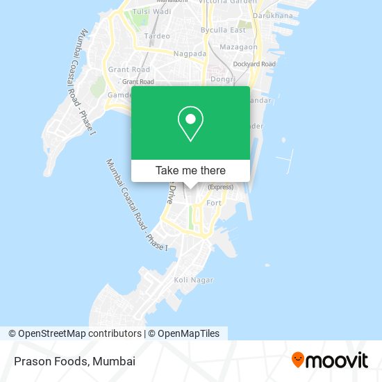 Prason Foods map