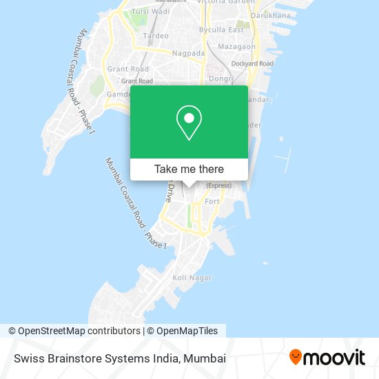Swiss Brainstore Systems India map
