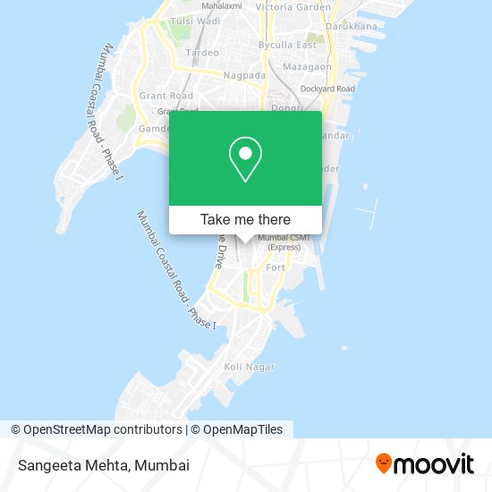 Sangeeta Mehta map