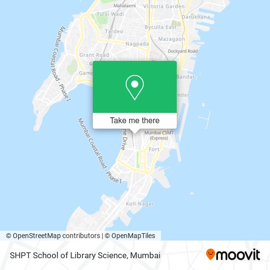 SHPT School of Library Science map