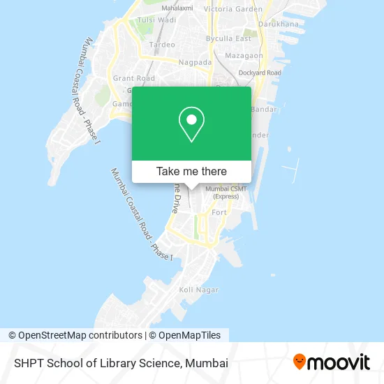 SHPT School of Library Science map