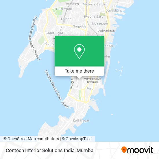 Contech Interior Solutions India map