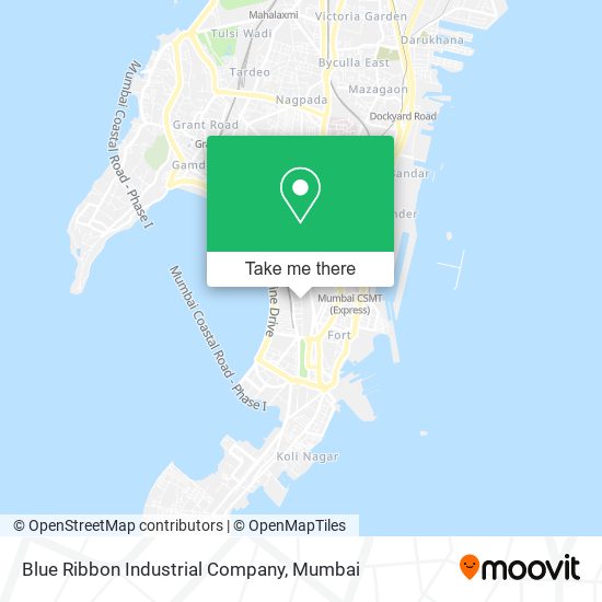 Blue Ribbon Industrial Company map