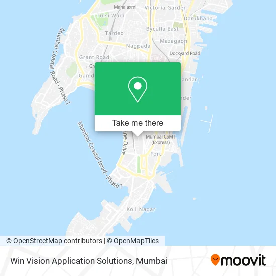 Win Vision Application Solutions map