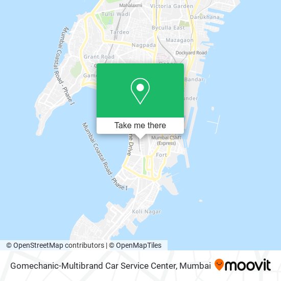 Gomechanic-Multibrand Car Service Center map
