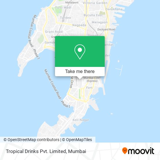 Tropical Drinks Pvt. Limited map