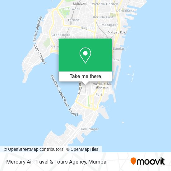 Mercury Air Travel & Tours Agency map