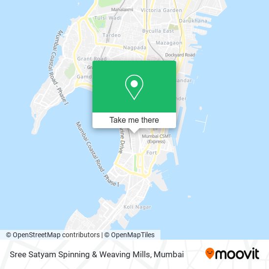 Sree Satyam Spinning & Weaving Mills map
