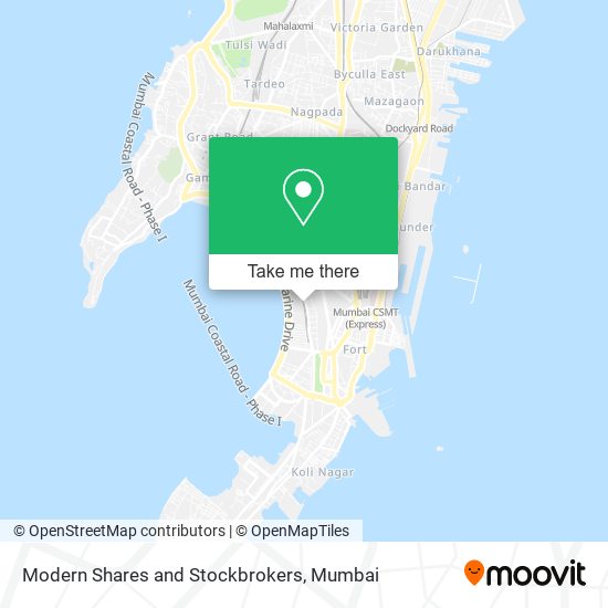 Modern Shares and Stockbrokers map