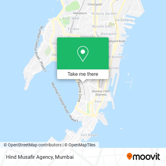 Hind Musafir Agency map