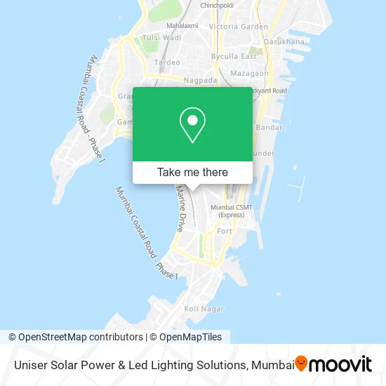 Uniser Solar Power & Led Lighting Solutions map