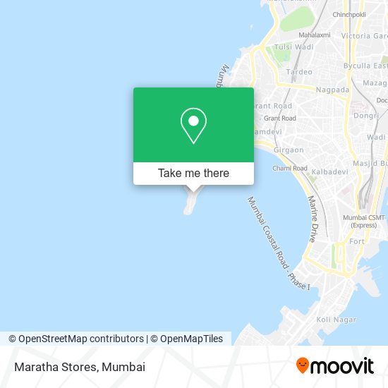 Maratha Stores map